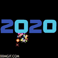 Resultado de imagem para feliz 2020 gifs  animado