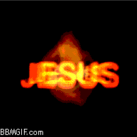 Jesus en fuego nombre etiquetas llamas masculino fuego 